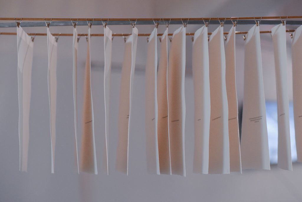 Nathalie Koger, “La sauvegarde”, 2016, exhibition view, das weisse haus. Photo: eSeL @Koger, Bildrecht, Vienna 2025.