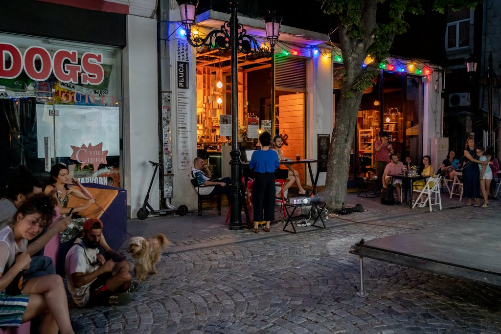 FLUCA - Austrian Culture Pavilion, setting, Plovdiv (BG), 2019. Foto: Katharina Swoboda @Bildrecht, Wien 2024.