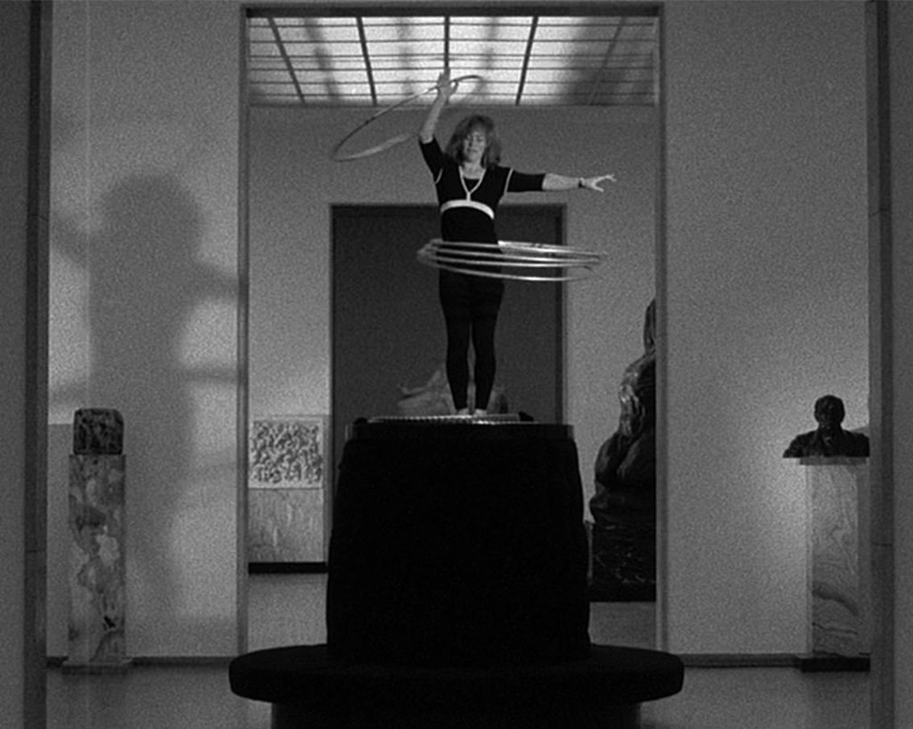Nathalie Koger, film still from “What is exhibited”, 2008-2012 @Bildrecht, Vienna 2024.