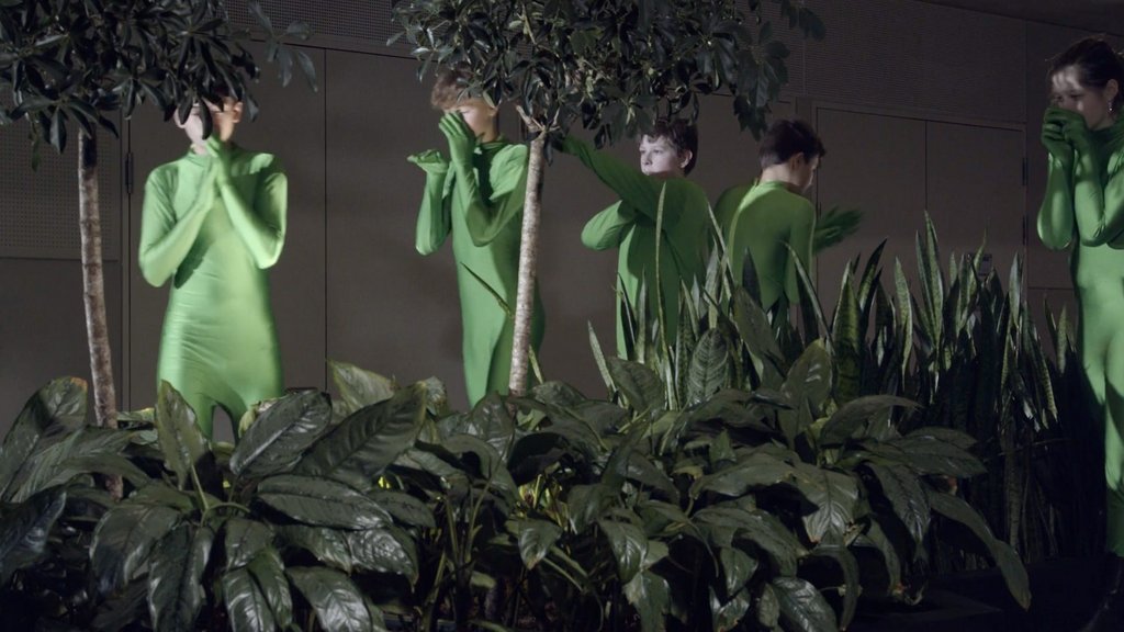 Nathalie Koger, film still from “The Animals´ Video Conference, Revisited”, 2024 @Koger, Bildrecht, Vienna 2024.