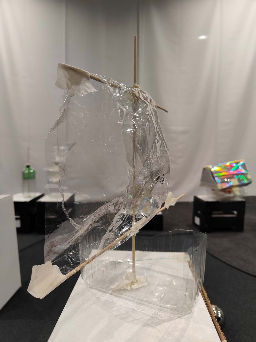 Nathalie Koger, “Shadow Landscapes / Light Architectures”, sample documentation of the children’s objects, Kunsthaus Graz, 2024 © Bildrecht, Vienna 2024.